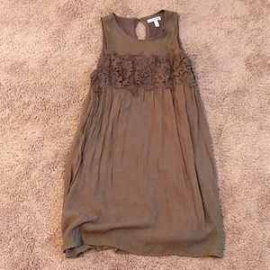 Gorgeous Olive Green Dress